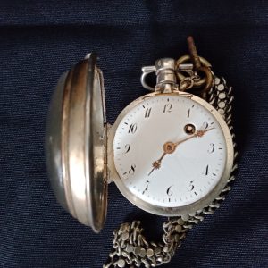 Montre à Coq en argent