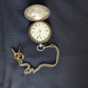 Montre Anglaise milieu XIXème en argent