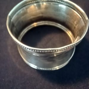 Rond de serviette argent